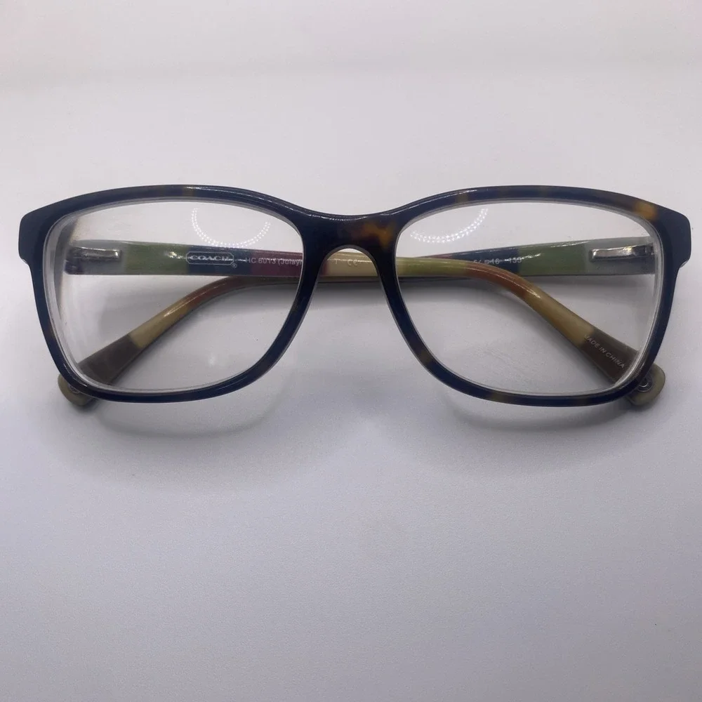 Coach Eyeglasses FRAMES ONLY HC 6013 Julayne 54-16-135 Dark Tortoise 423
